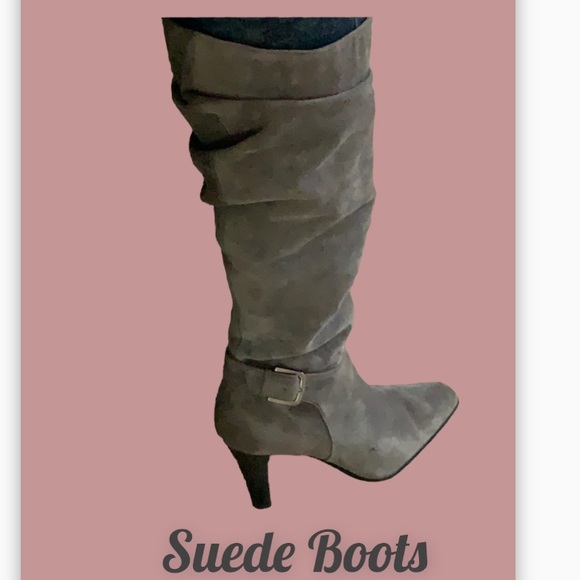 White Mountain Shoes - Suede tall boots